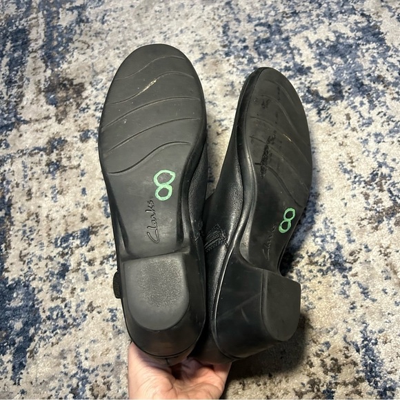 Clarks Ingalls Nile Black Ankle Boots Size 11 - Picture 12 of 13